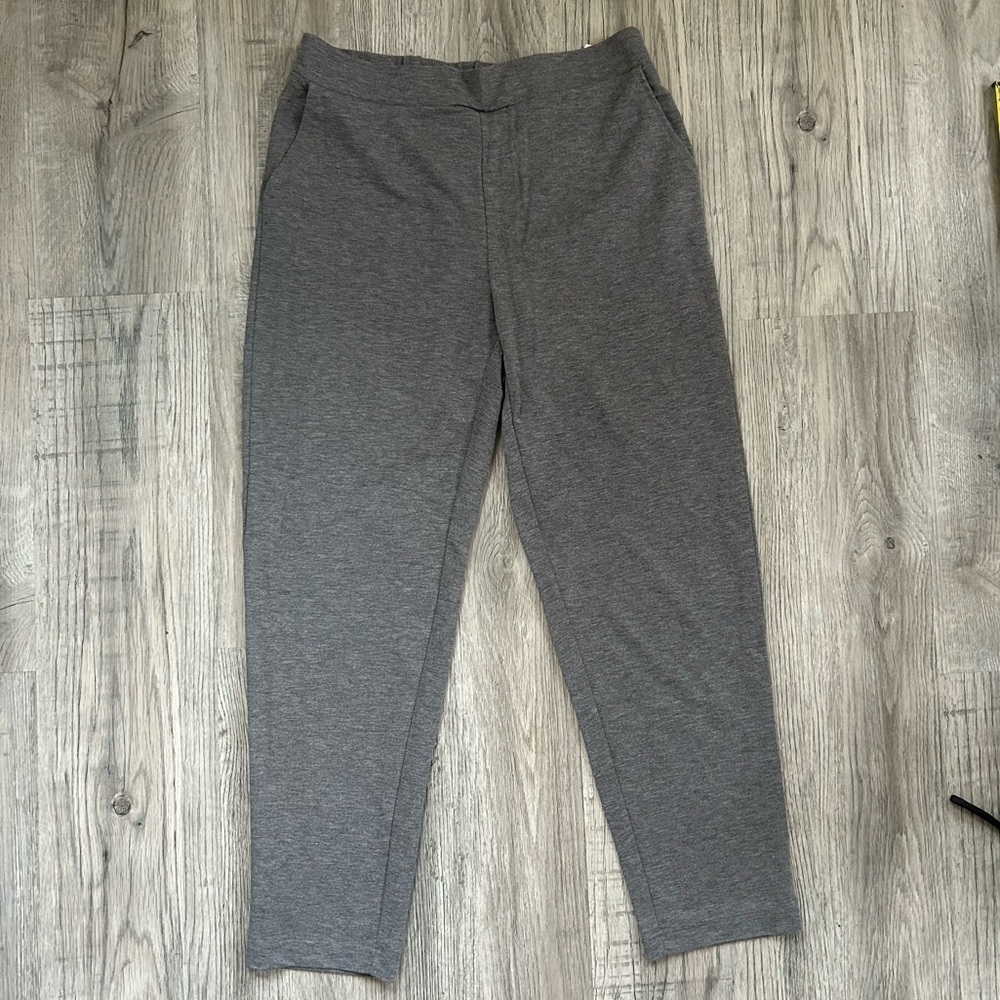 Banana Republic Heather Gray Ankle Length Trousers Sz 10